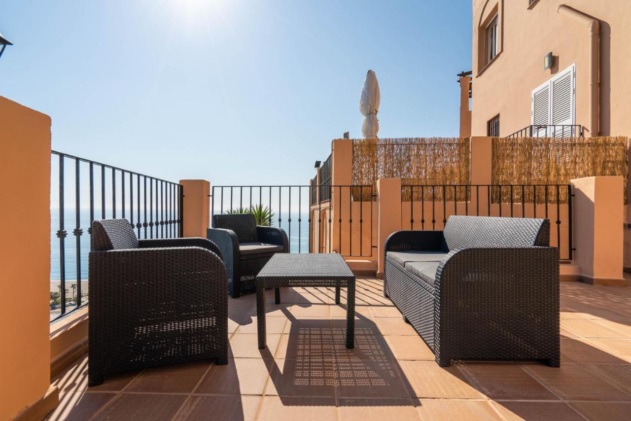 Chalet Con Vistas Al Mar Y Piscina Mojácar Kültér fotó