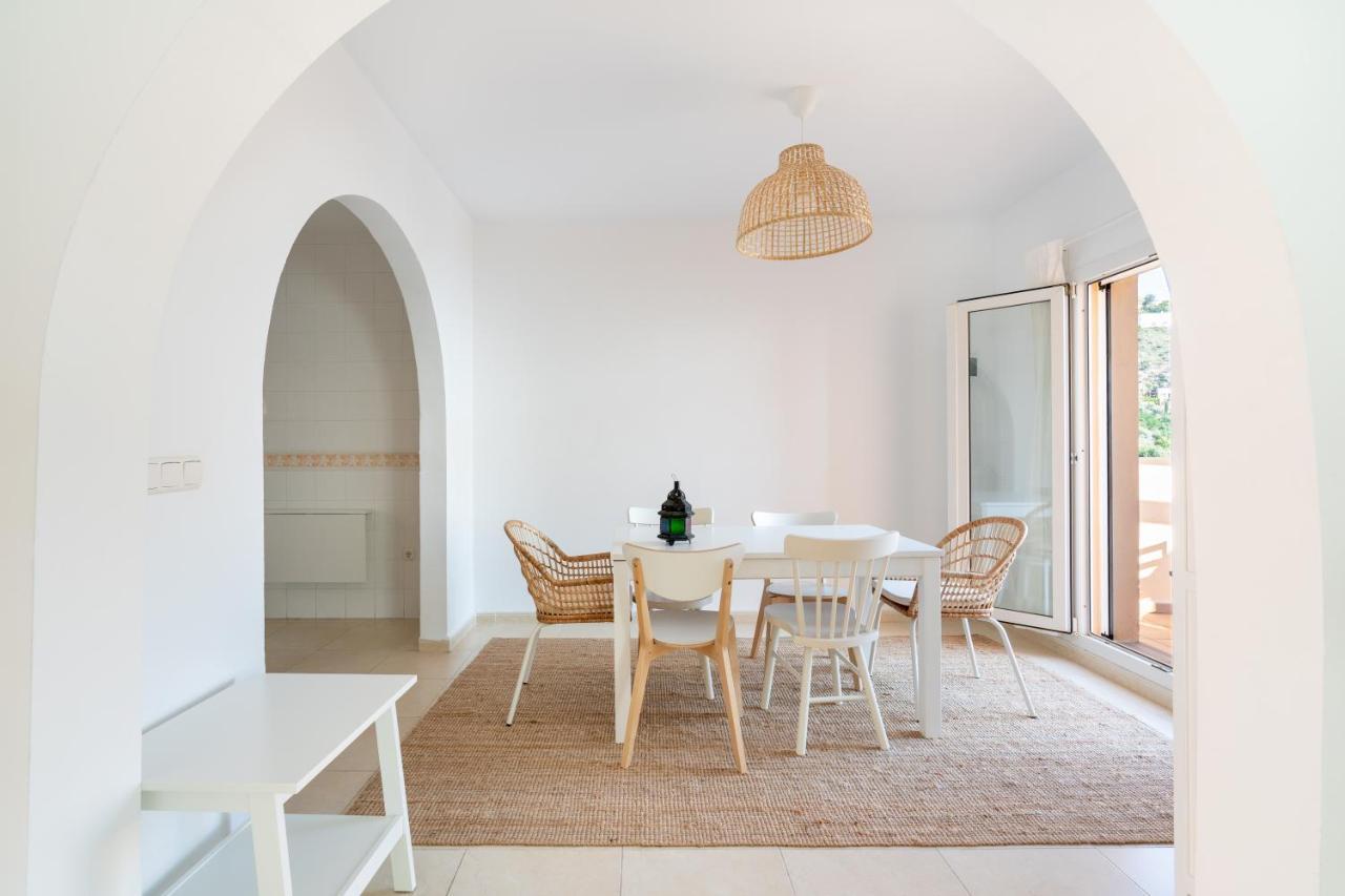 Chalet Con Vistas Al Mar Y Piscina Mojácar Kültér fotó