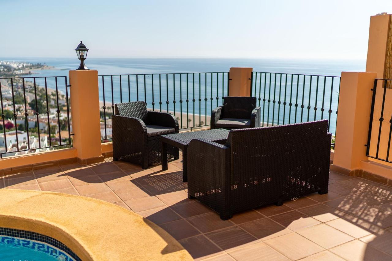 Chalet Con Vistas Al Mar Y Piscina Mojácar Kültér fotó