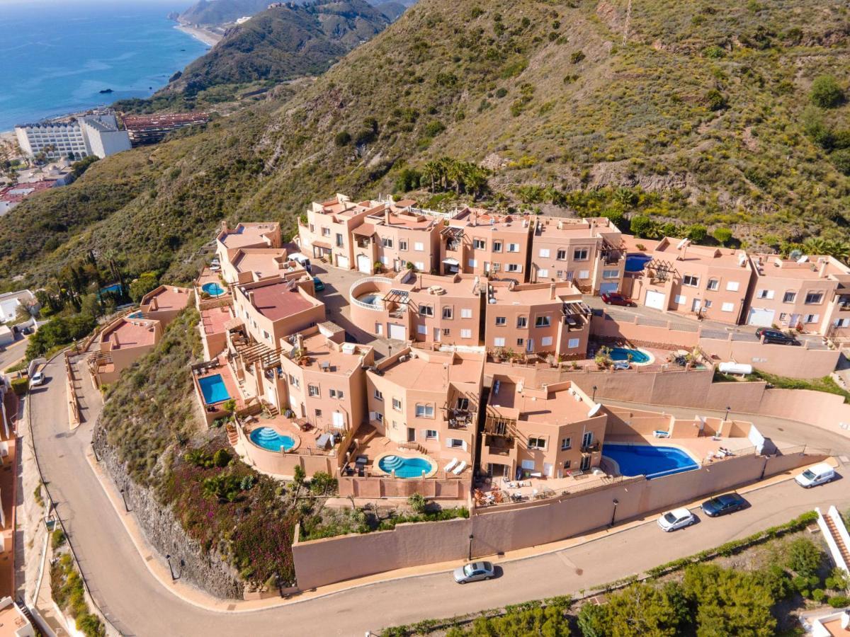 Chalet Con Vistas Al Mar Y Piscina Mojácar Kültér fotó
