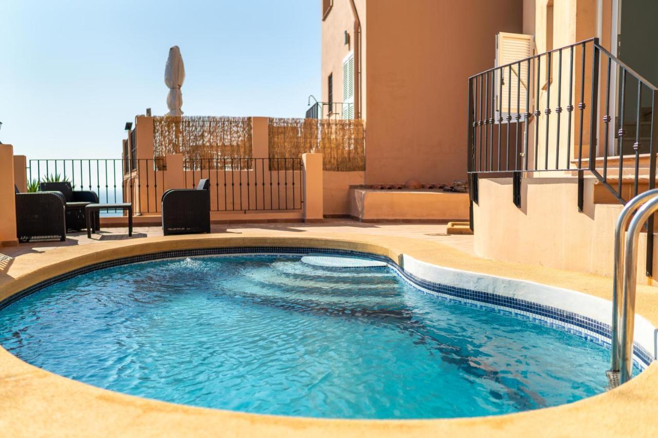 Chalet Con Vistas Al Mar Y Piscina Mojácar Kültér fotó