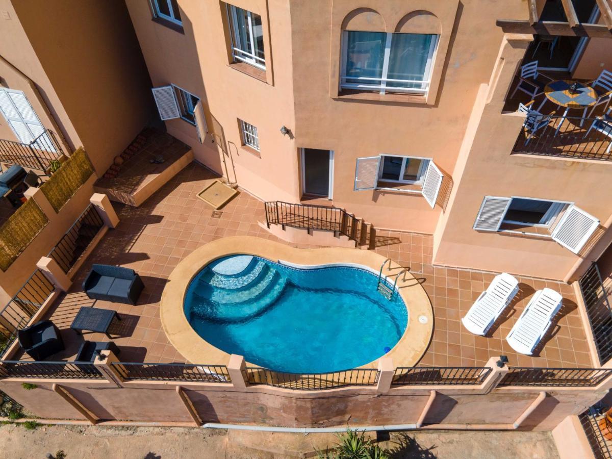 Chalet Con Vistas Al Mar Y Piscina Mojácar Kültér fotó