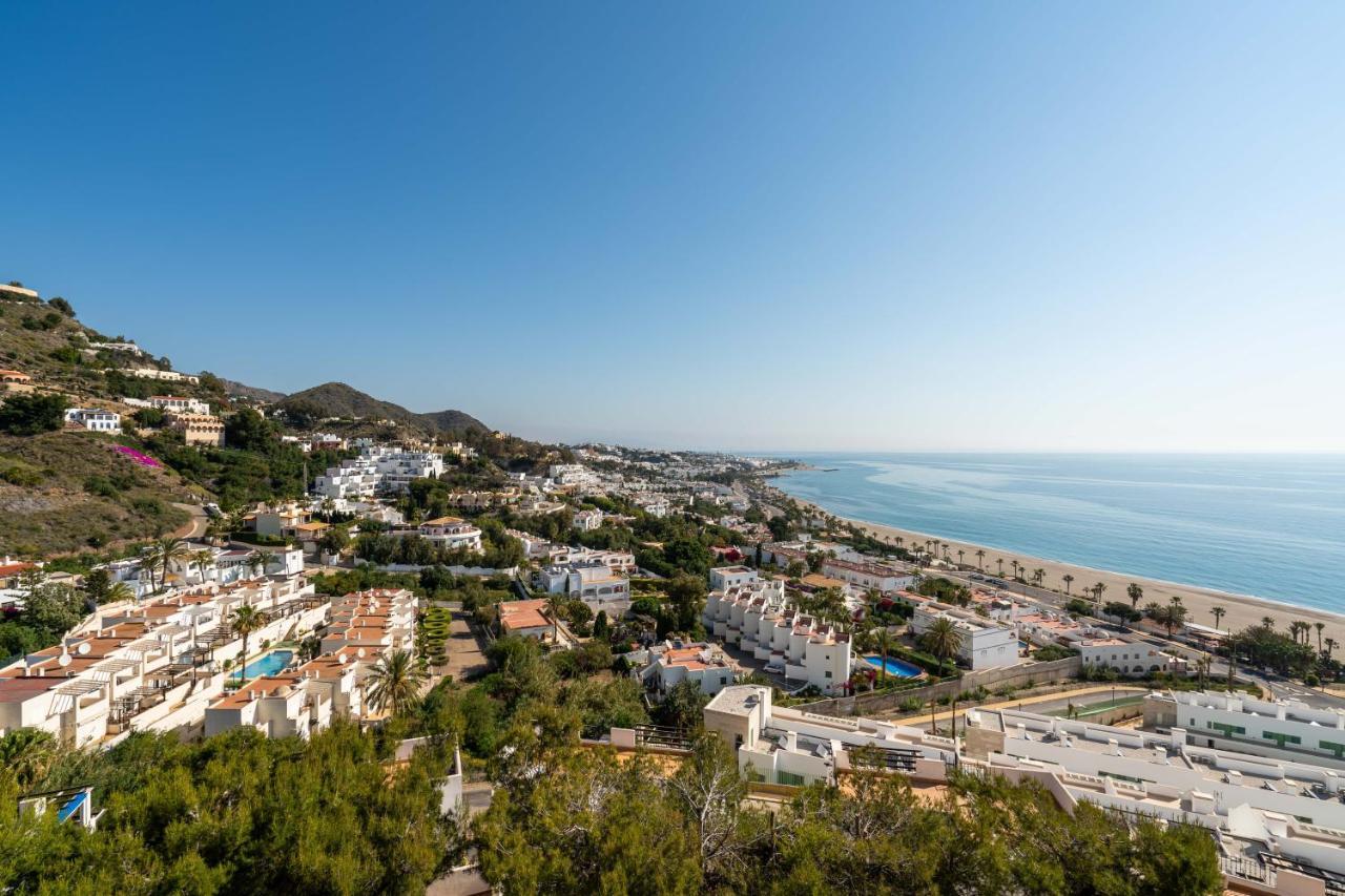 Chalet Con Vistas Al Mar Y Piscina Mojácar Kültér fotó