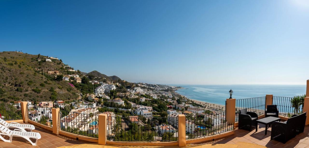 Chalet Con Vistas Al Mar Y Piscina Mojácar Kültér fotó