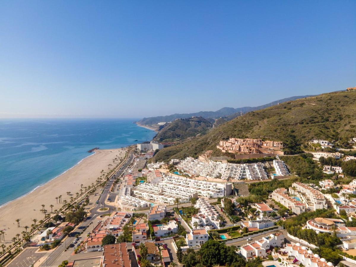 Chalet Con Vistas Al Mar Y Piscina Mojácar Kültér fotó