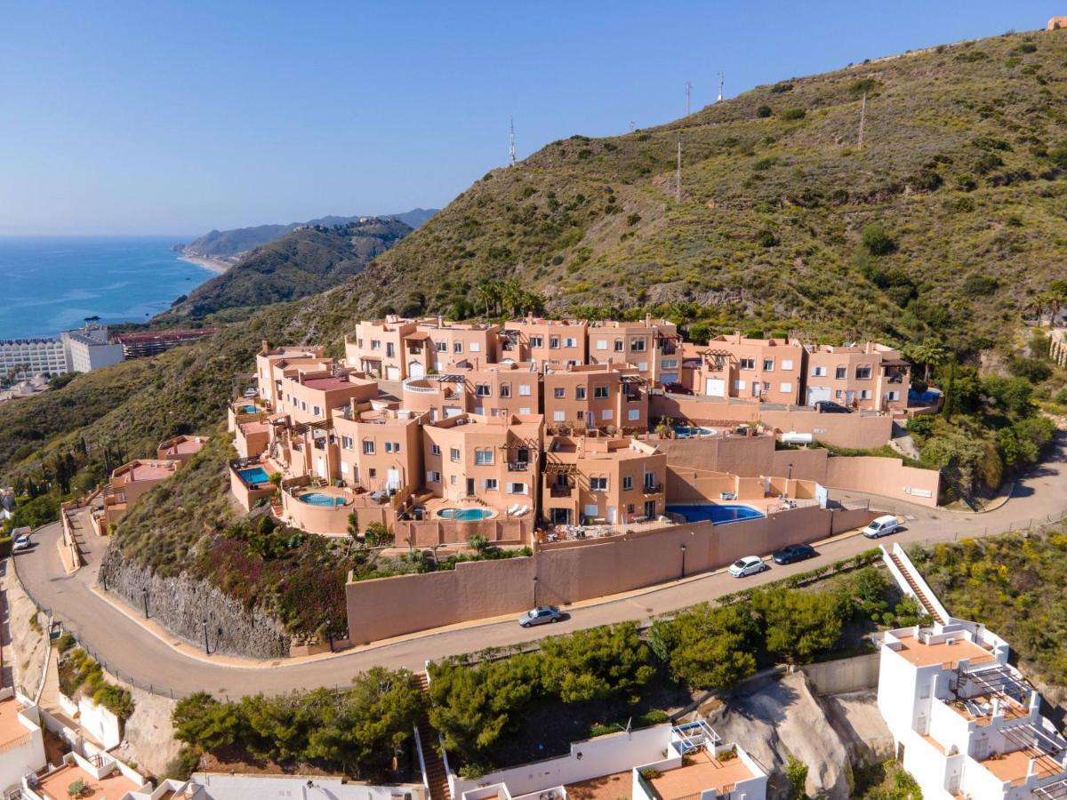 Chalet Con Vistas Al Mar Y Piscina Mojácar Kültér fotó