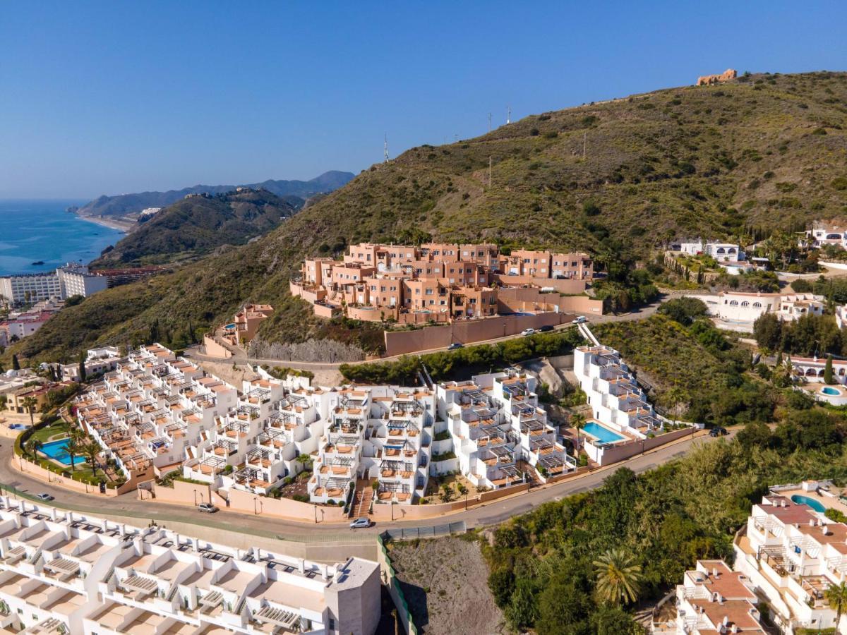 Chalet Con Vistas Al Mar Y Piscina Mojácar Kültér fotó