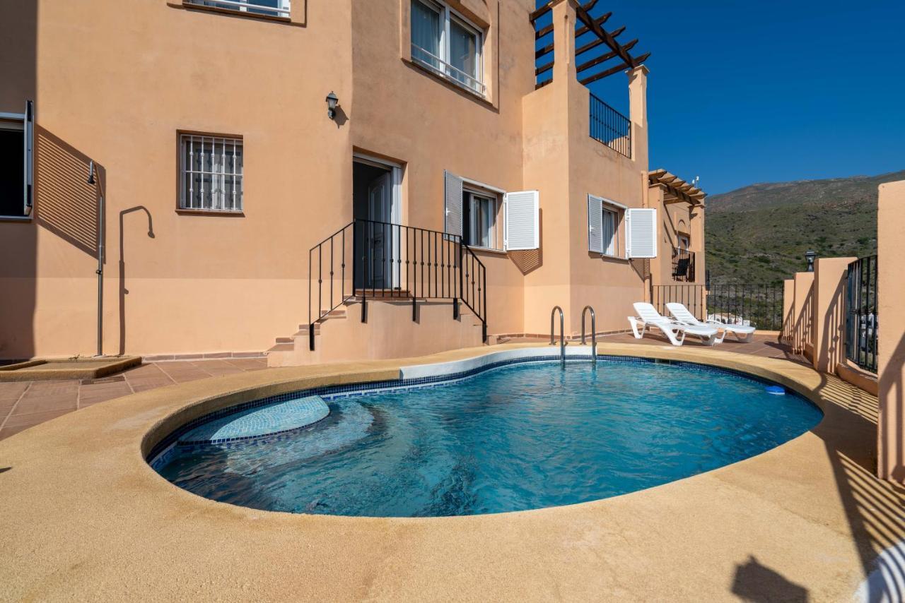 Chalet Con Vistas Al Mar Y Piscina Mojácar Kültér fotó