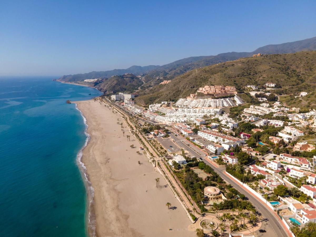 Chalet Con Vistas Al Mar Y Piscina Mojácar Kültér fotó