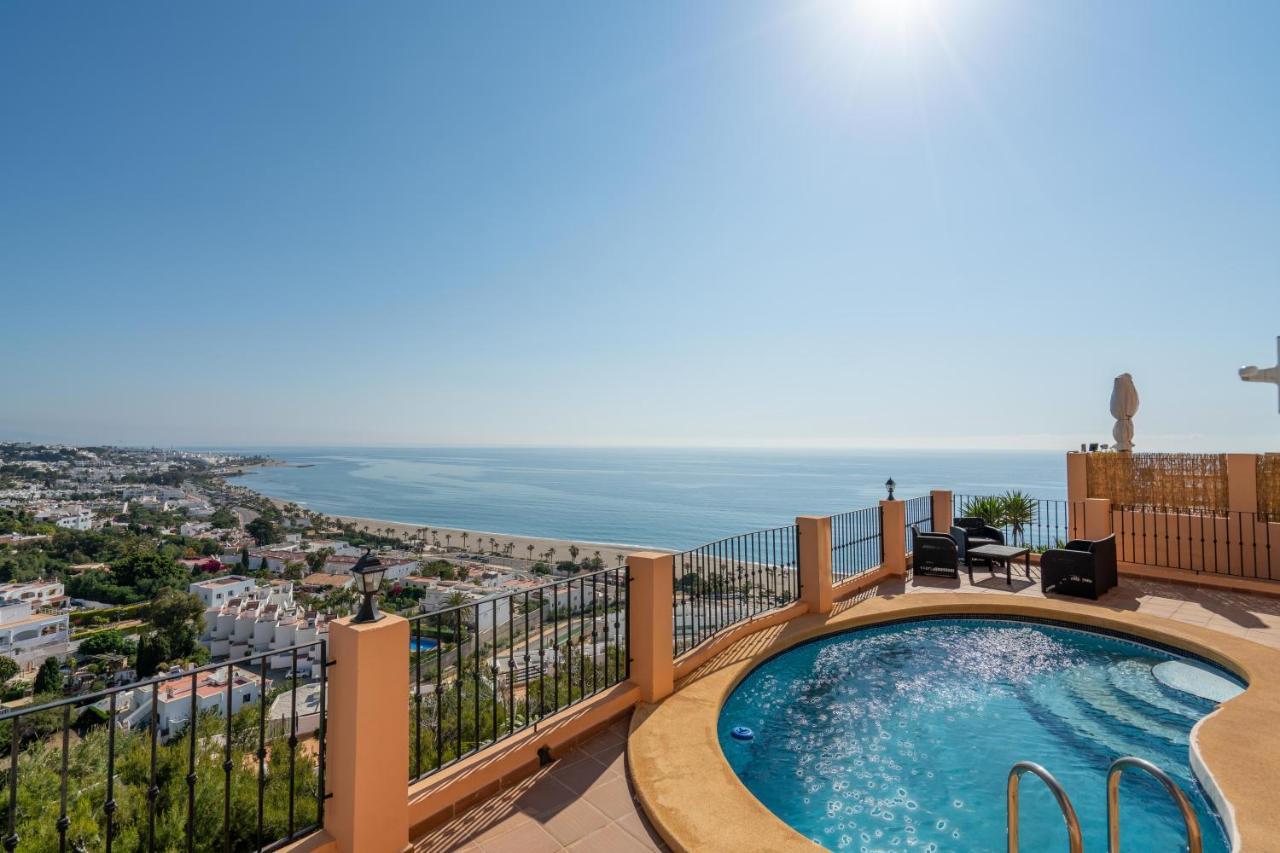 Chalet Con Vistas Al Mar Y Piscina Mojácar Kültér fotó