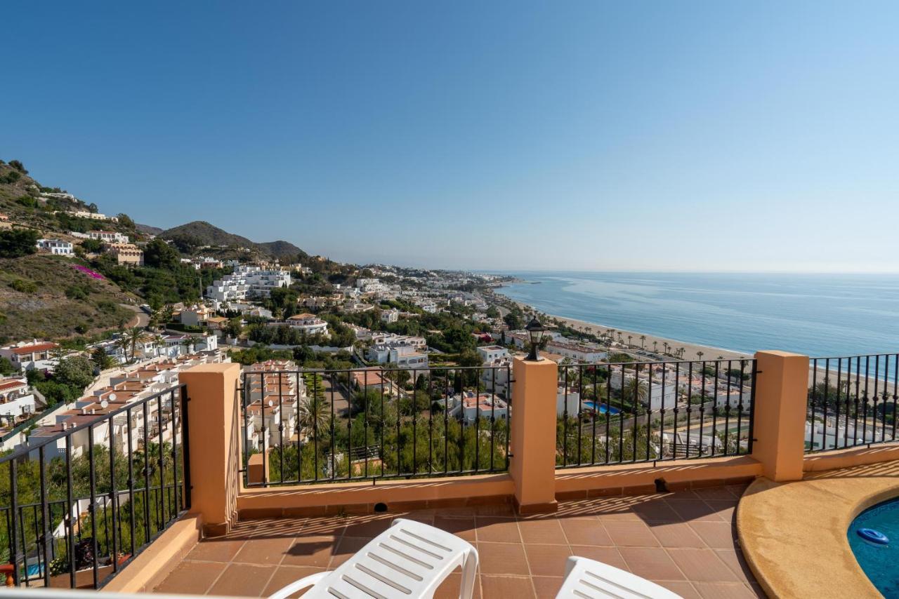 Chalet Con Vistas Al Mar Y Piscina Mojácar Kültér fotó