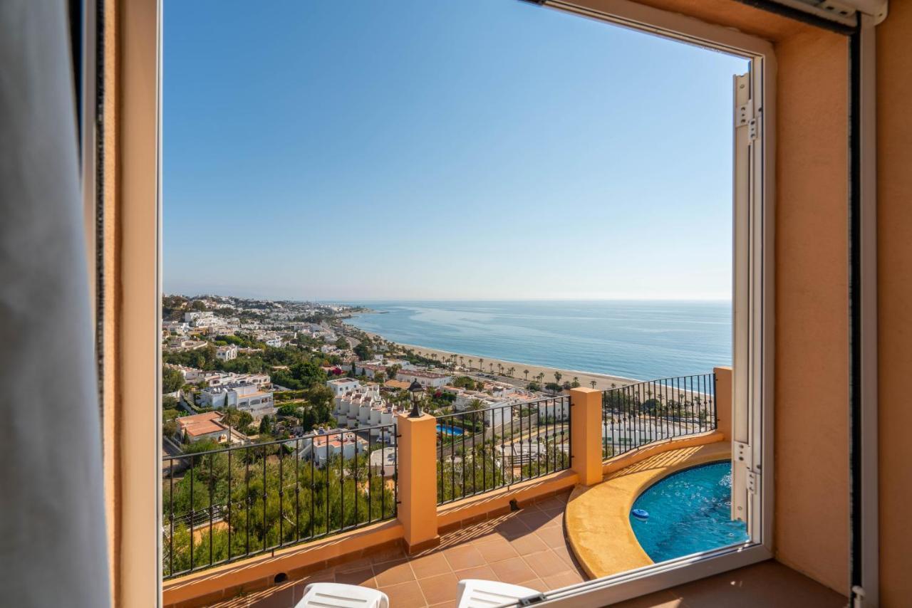 Chalet Con Vistas Al Mar Y Piscina Mojácar Kültér fotó