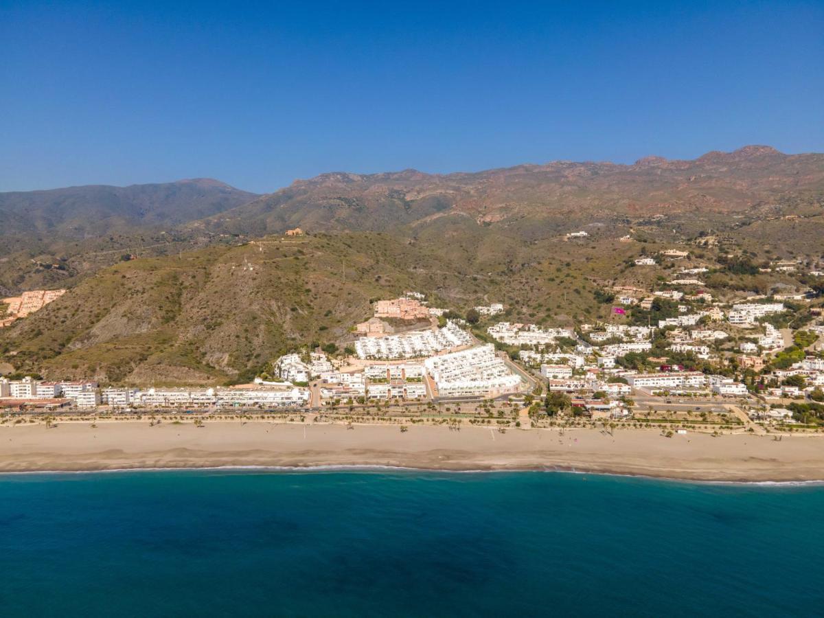 Chalet Con Vistas Al Mar Y Piscina Mojácar Kültér fotó