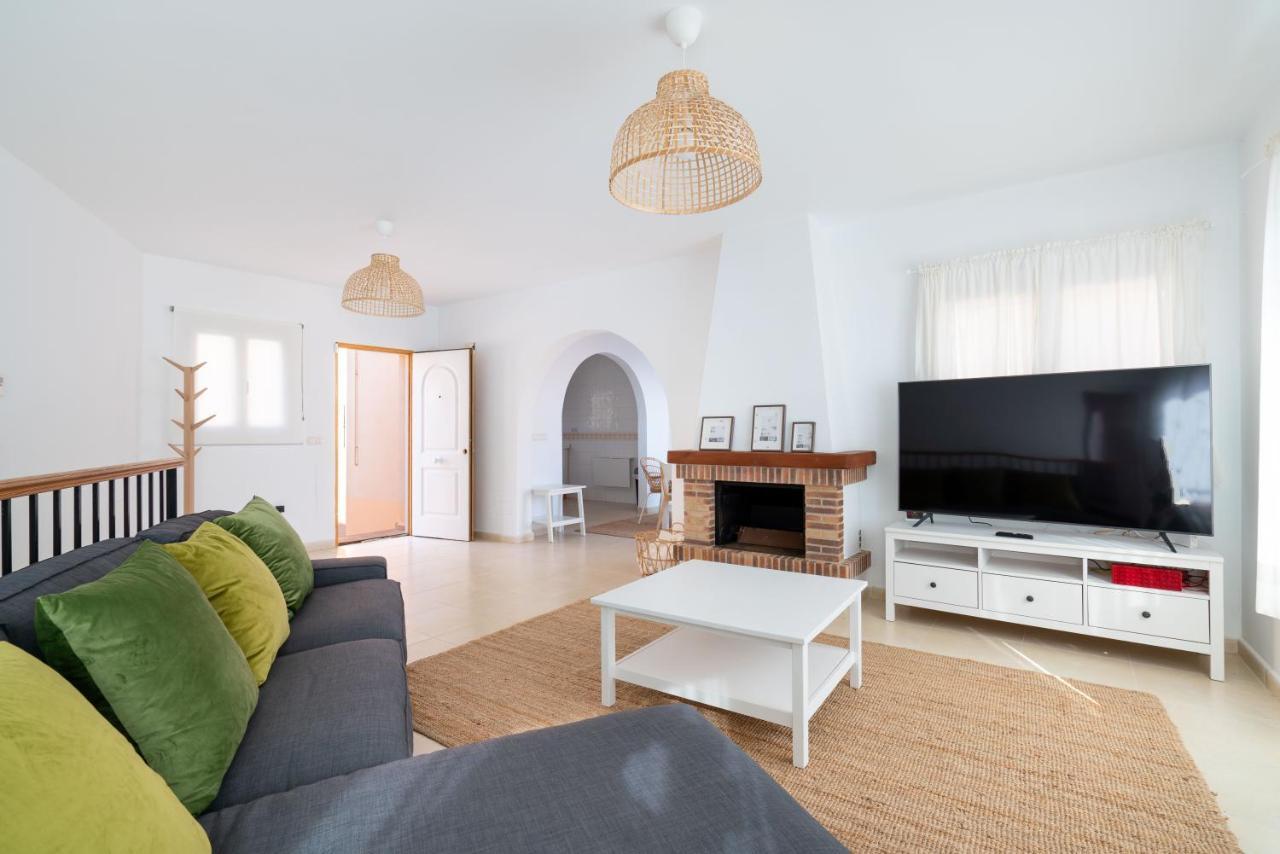 Chalet Con Vistas Al Mar Y Piscina Mojácar Kültér fotó