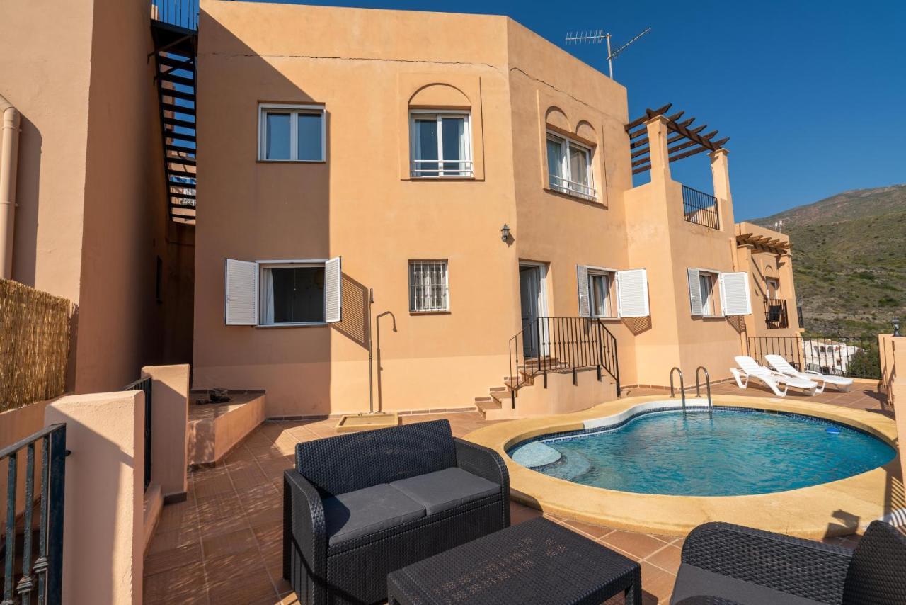 Chalet Con Vistas Al Mar Y Piscina Mojácar Kültér fotó