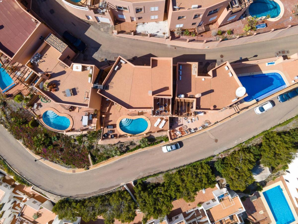 Chalet Con Vistas Al Mar Y Piscina Mojácar Kültér fotó